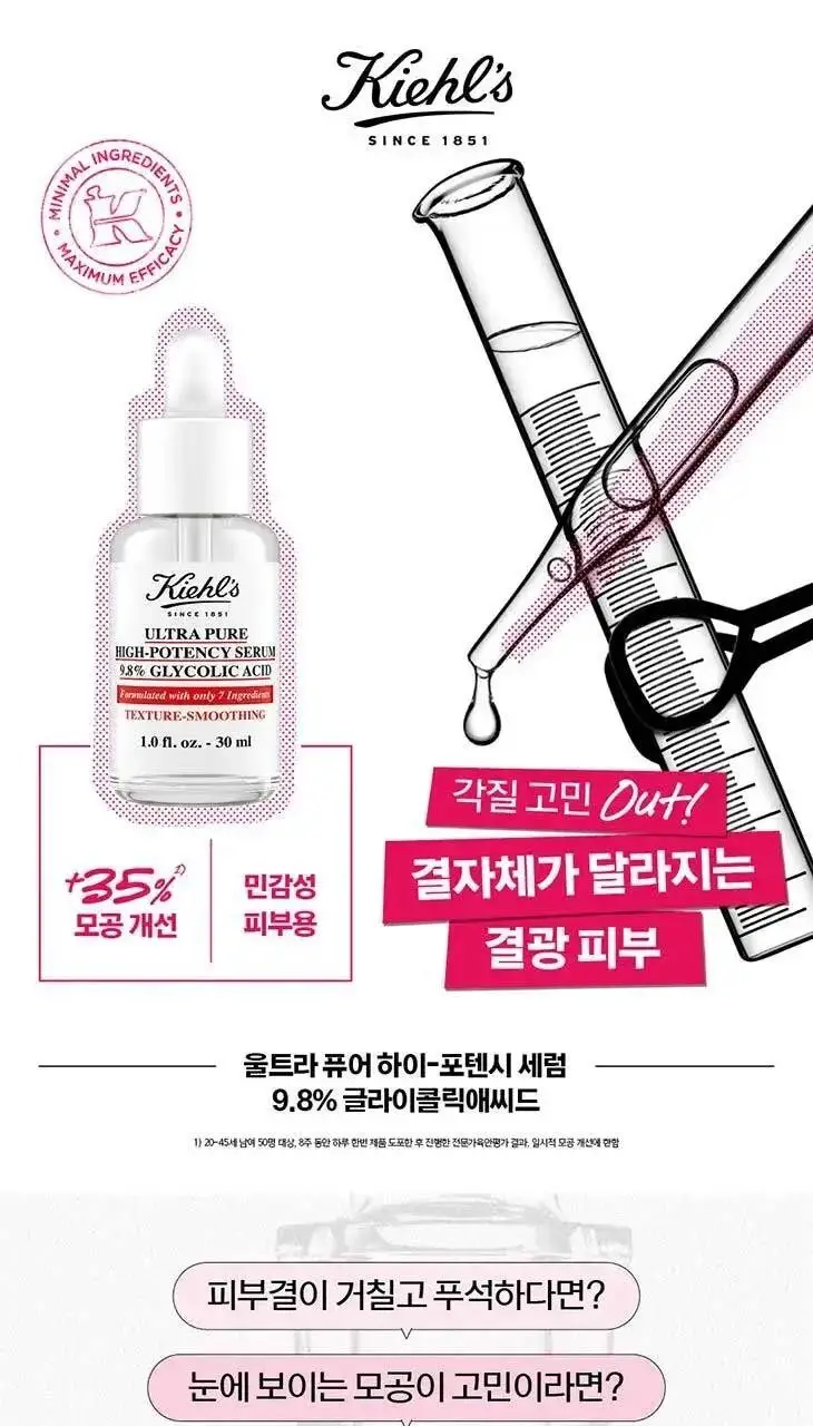 키엘 울트라 퓨어 세럼 30ml 2종 (나이아신아마이드/히알루로닉애씨드) 상세페이지 18