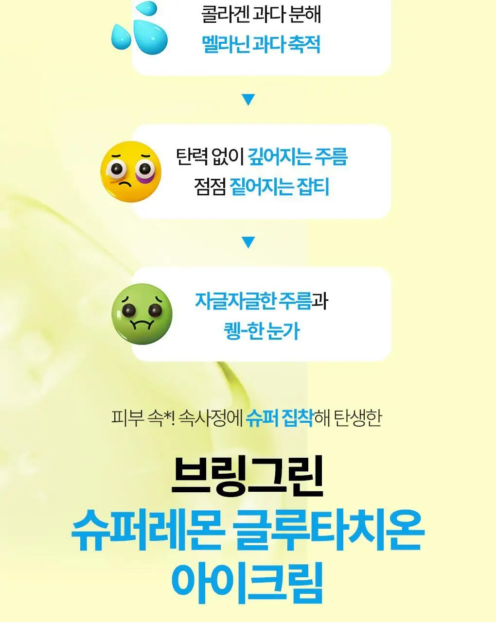 브링그린 슈퍼레몬 글루타치온 아이크림 30mL 더블기획 상세페이지 10
