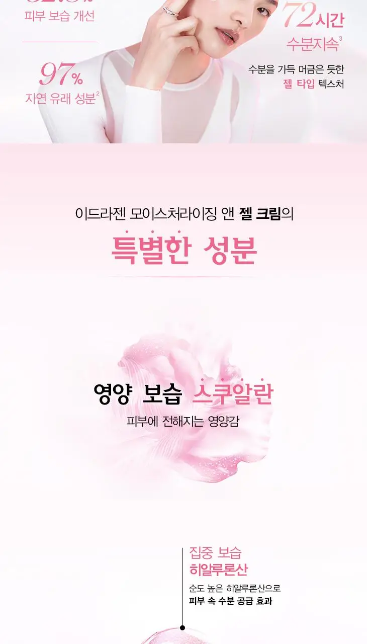 랑콤 이드라젠 모이스처라이징 수딩크림 / 젤크림 기획/단품 2종 택1 (50ml/30ml) 상세페이지 8