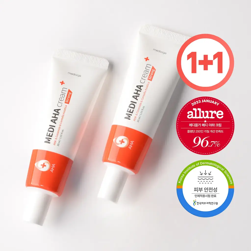 메디올가 메디 아하 크림 스트롱 1+1 기획(30ml+30ml)