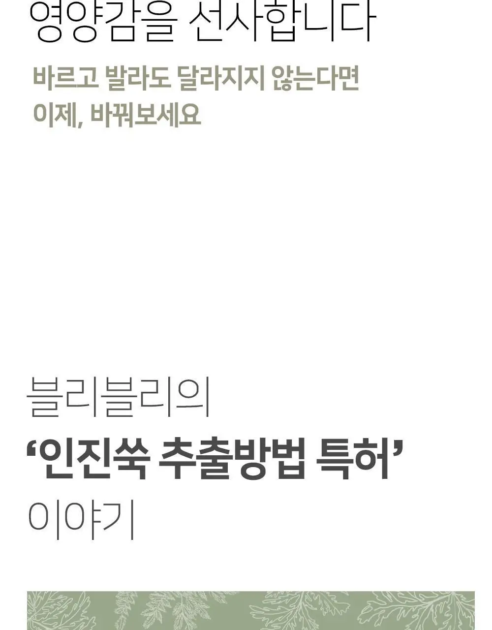 블리블리 인진쑥 리턴 크림 상세페이지 13
