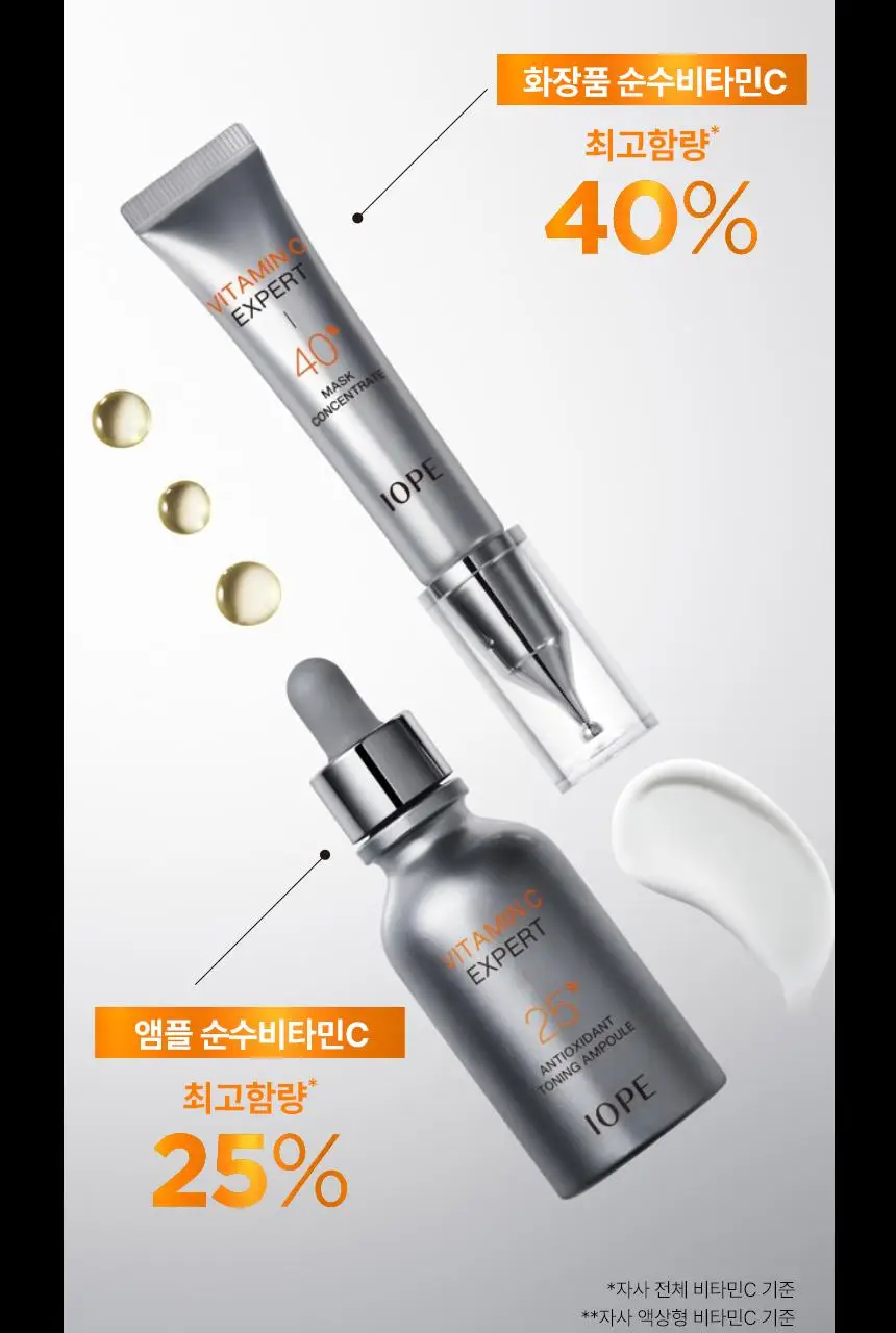 아이오페 비타민C 엑스퍼트 40% 마스크 컨센트레이트 15g 기획 (+ PDRN 10ml) 상세페이지 15