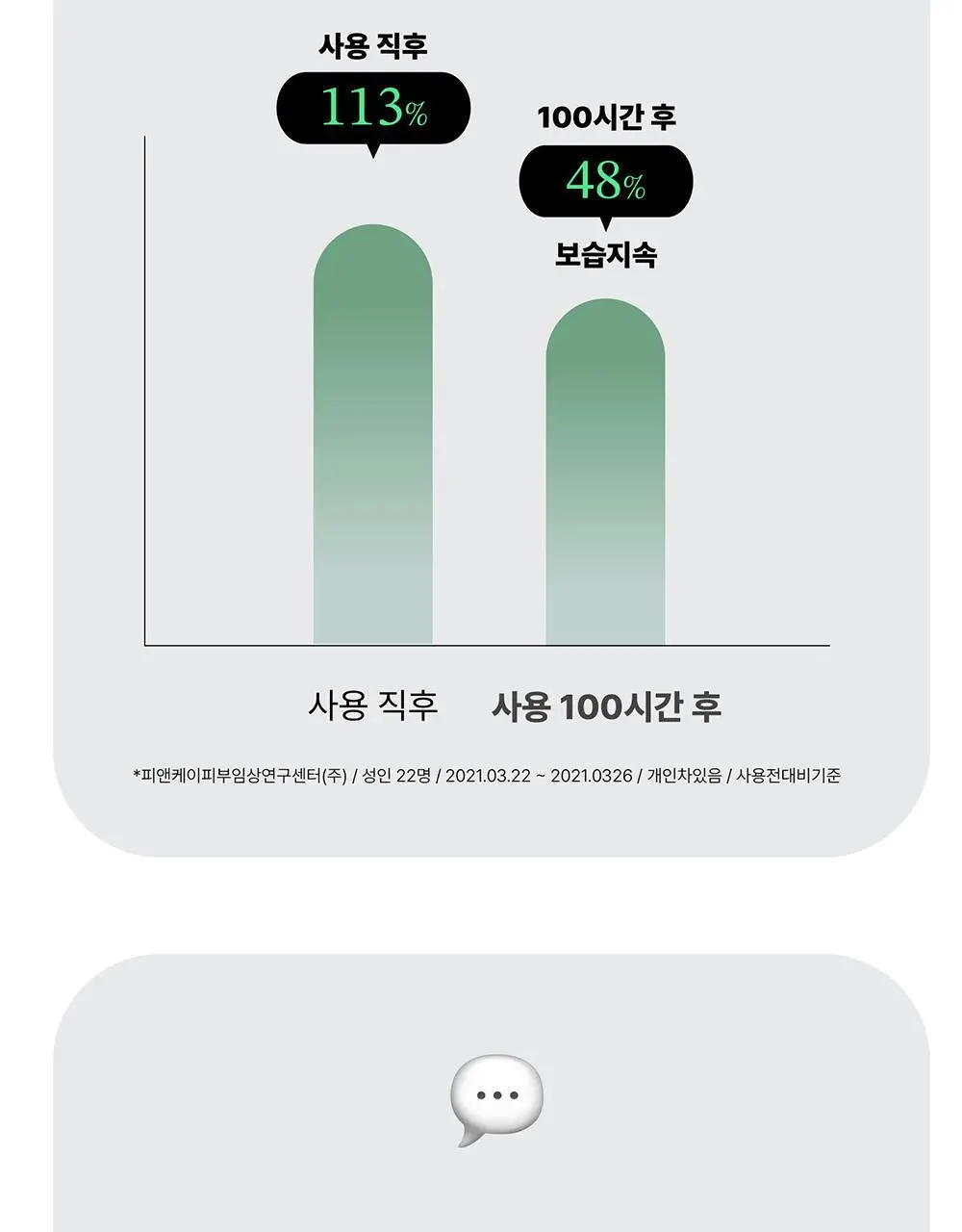 어바웃미 숲 진정 수분 크림 80ml (100시간 수분지속 진정크림) 상세페이지 8