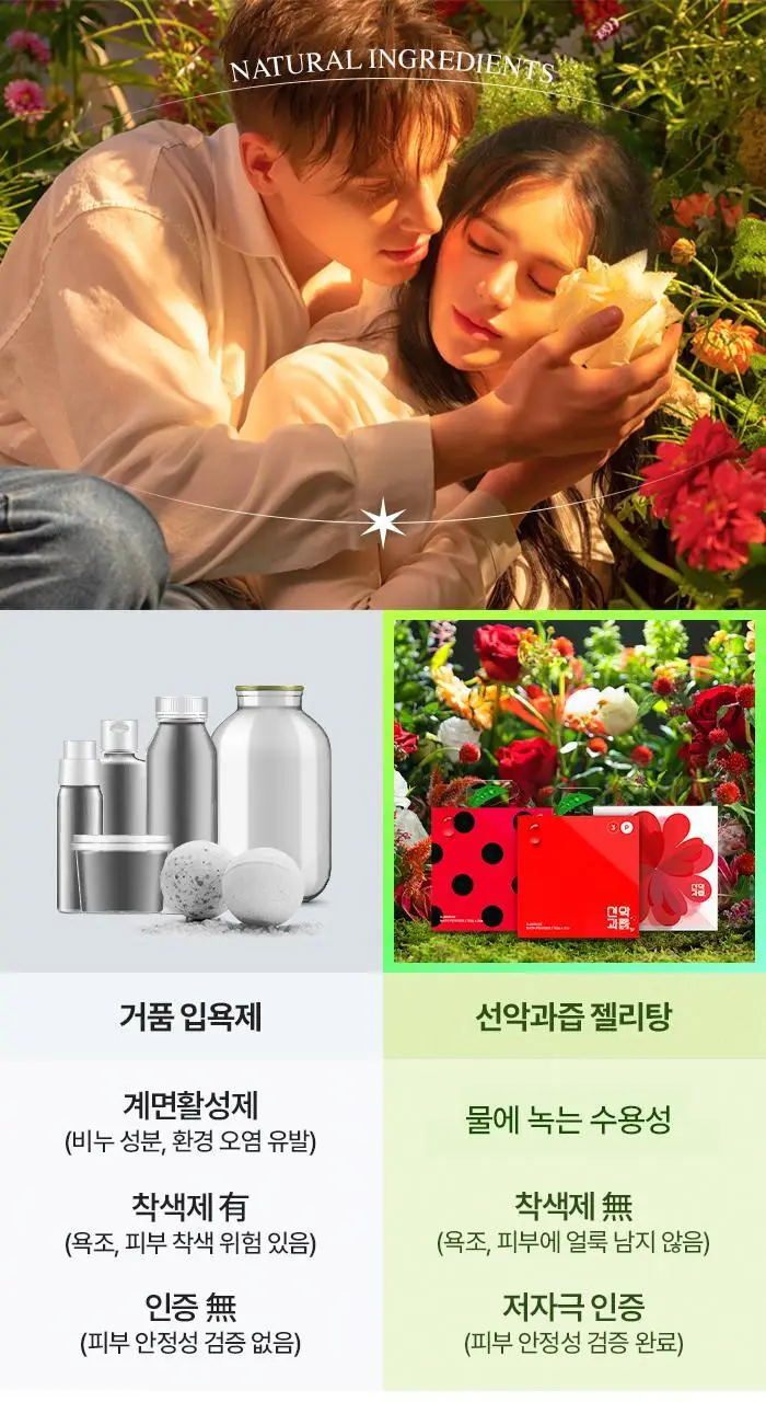 선악과즙 젤리탕 50g 3입 3종 택1 (복숭아향, 설향딸기향, 머스크향) 상세페이지 16