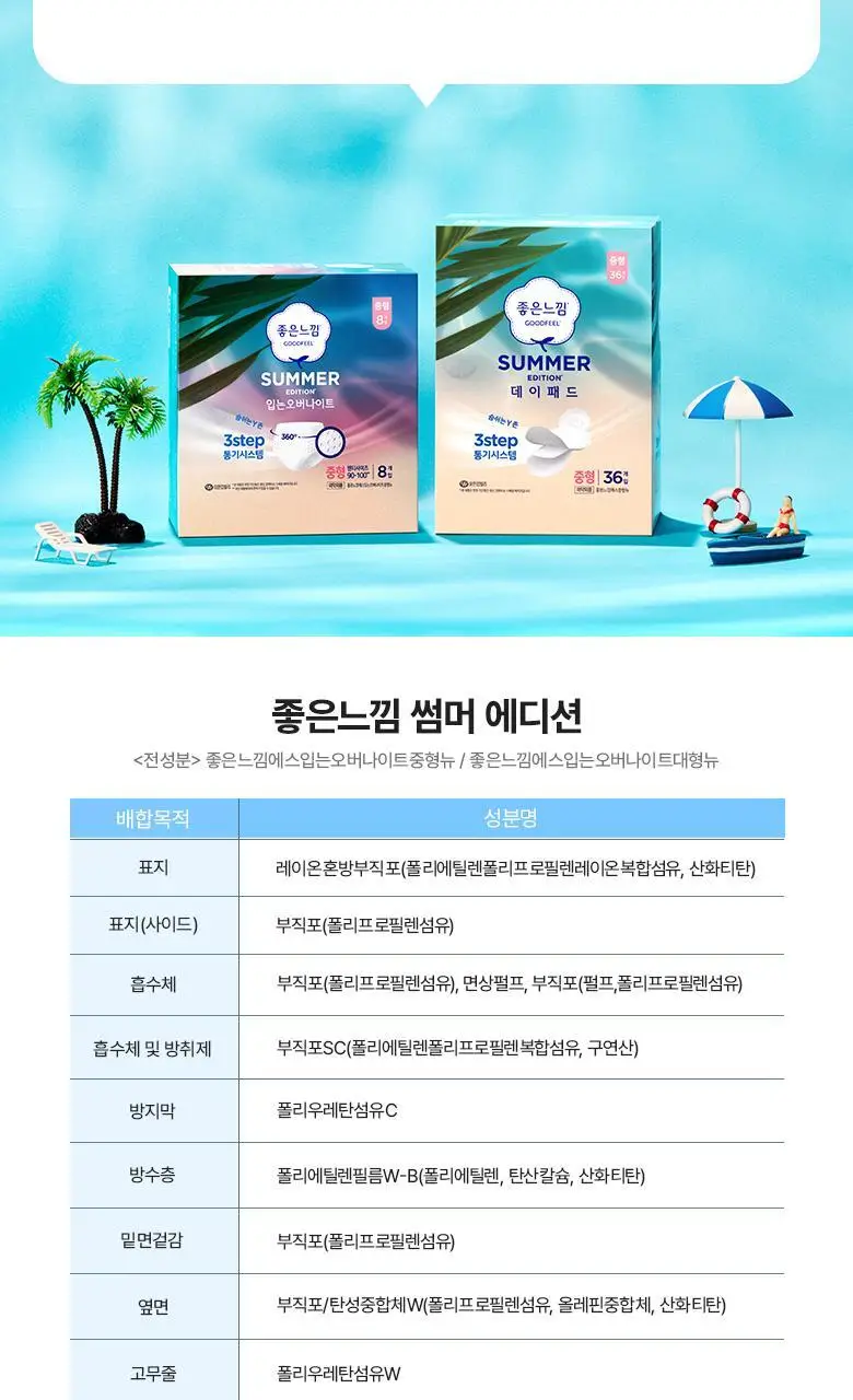 좋은느낌 썸머 입는오버나이트 3팩 번들 2종 택1 (중형/대형) 상세페이지 16