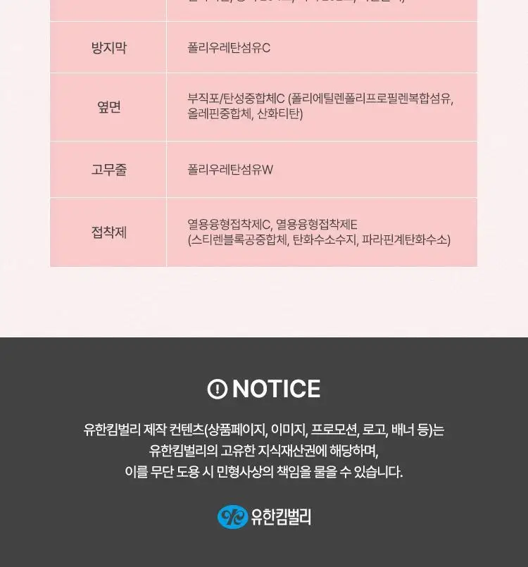 좋은느낌 수퍼소프트 생리대 (패드/입오버/라이너) 상세페이지 22