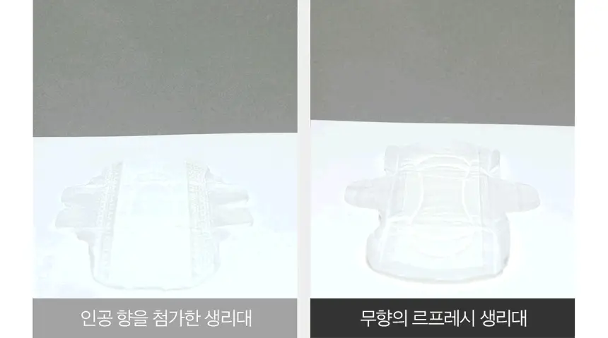 르프레시 유기농 순면커버 생리대 롱 팬티라이너 20P * 4팩 상세페이지 14