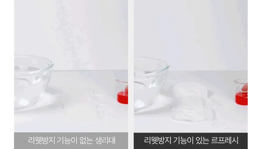 르프레시 유기농 순면커버 생리대 롱 팬티라이너 20P * 4팩 상세페이지 16