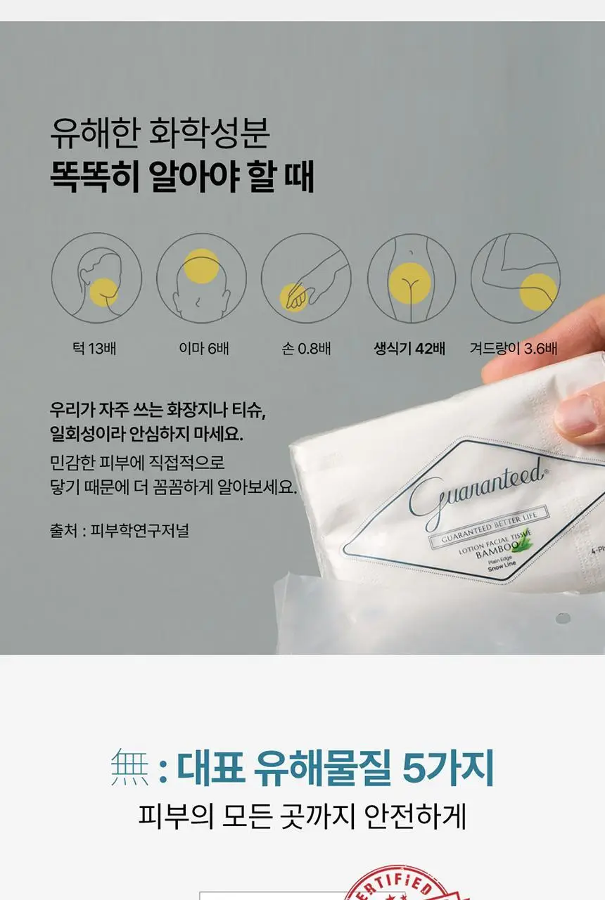 바스틀리 대나무 스노우 4겹 토일렛 12롤 + 로션티슈 5P 3팩 상세페이지 34