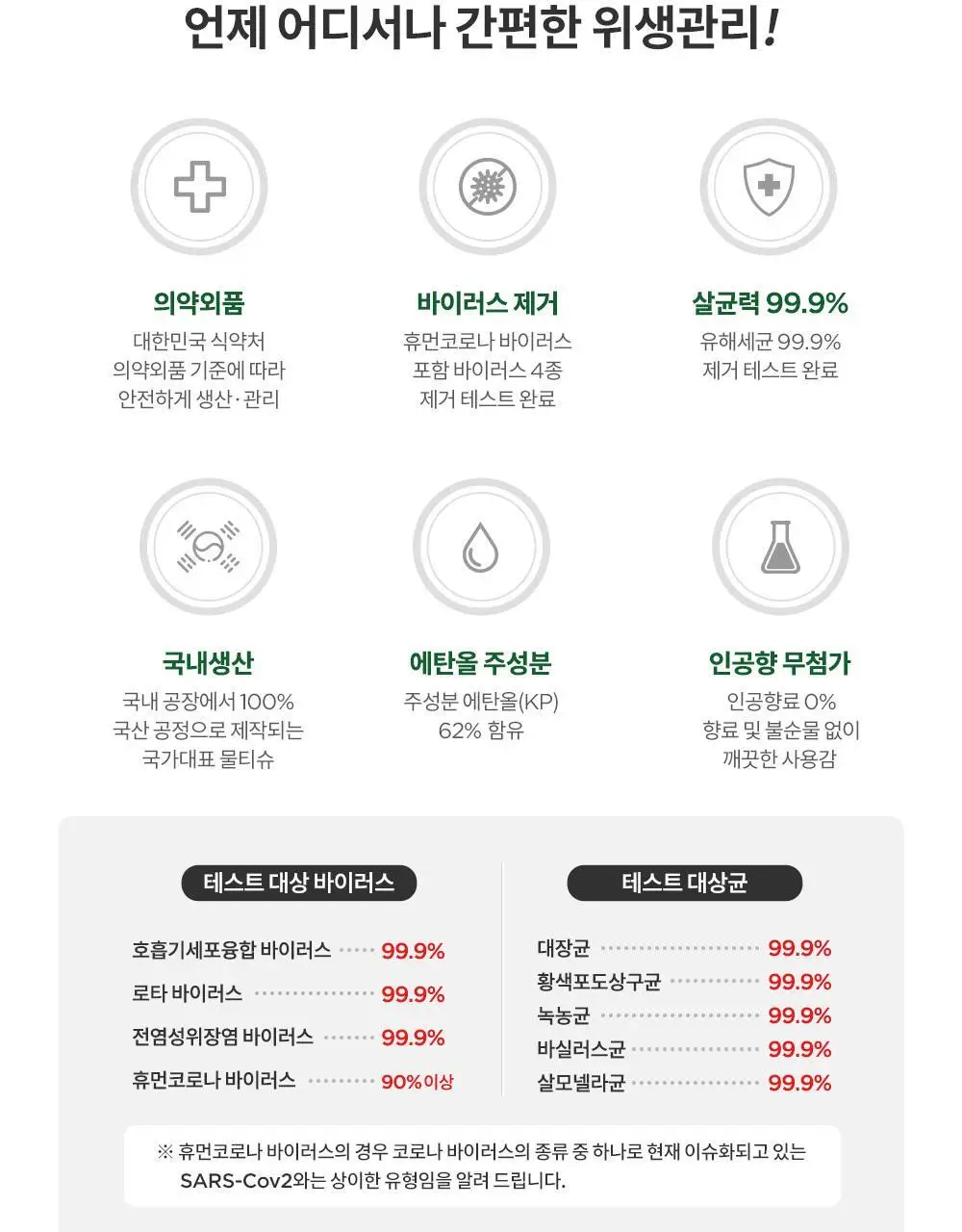 닥터아토 손소독티슈 20매 상세페이지 2