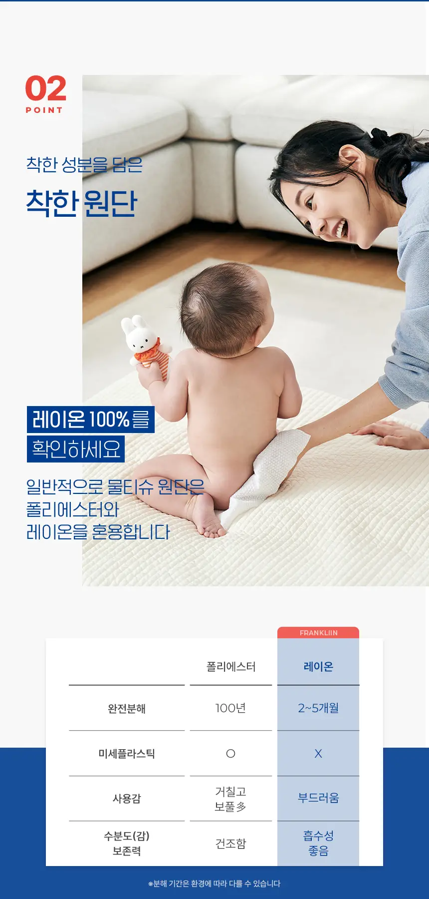 프랭클린 휴대용 물티슈 캡형 20매 * 24팩 상세페이지 15