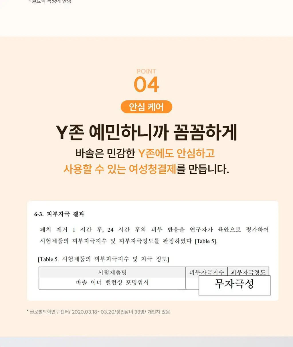 바솔 이너밸런싱 포밍워시 여성청결제 150ml+150ml 대용량 리필 기획 상세페이지 13