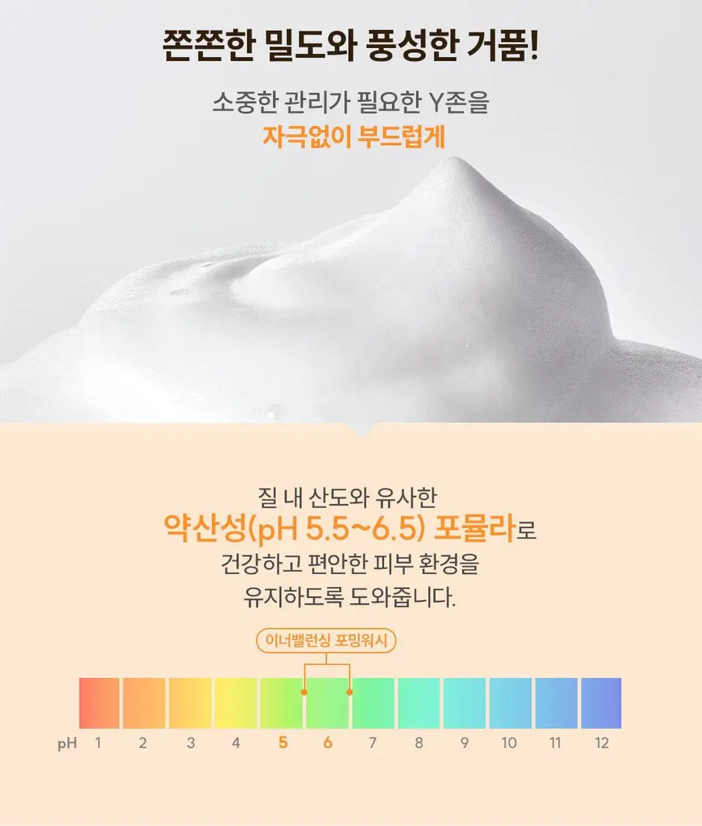 바솔 이너밸런싱 포밍워시 여성청결제 150ml+150ml 대용량 리필 기획 상세페이지 14