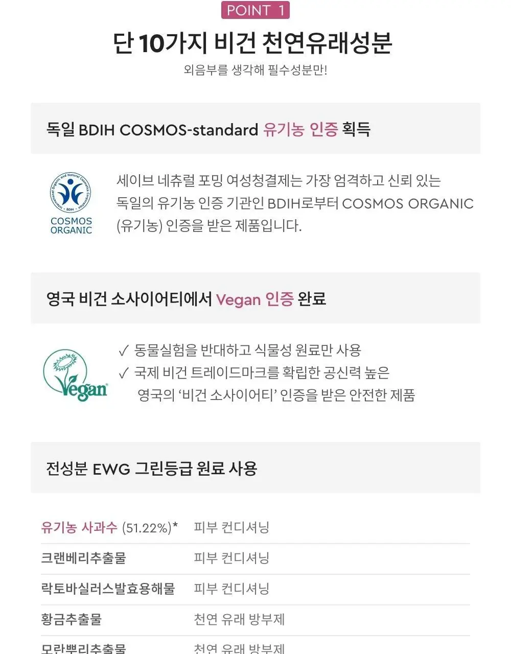 세이브(SAIB) 네츄럴 포밍 여성청결제 100ml 상세페이지 15