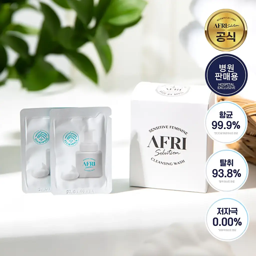 애프리 솔루션 여성 청결제 파우치 (3ml * 30개입)