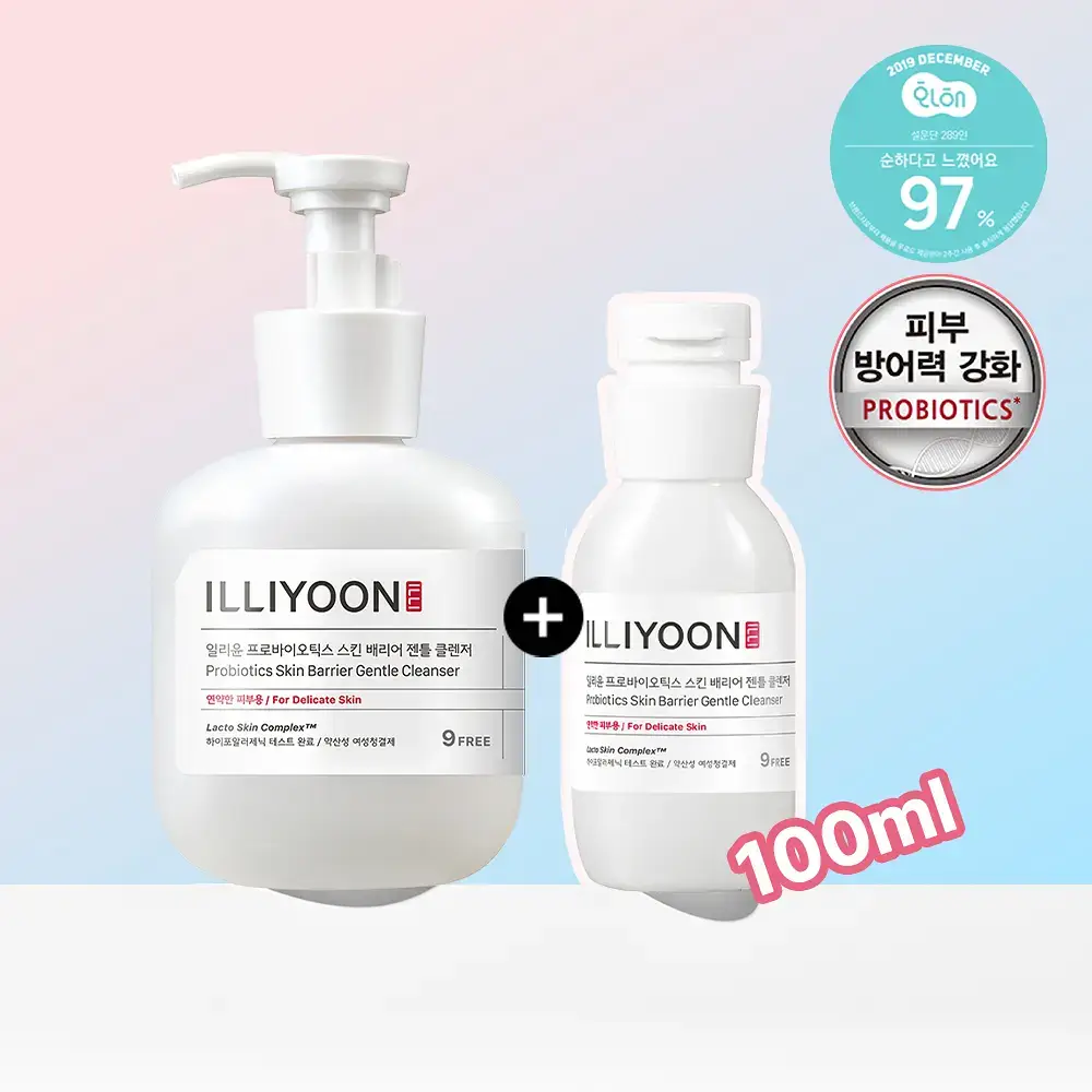 일리윤 프로바이오틱스 젠틀클렌저 여성 청결제 300+100ML(기획/단품)