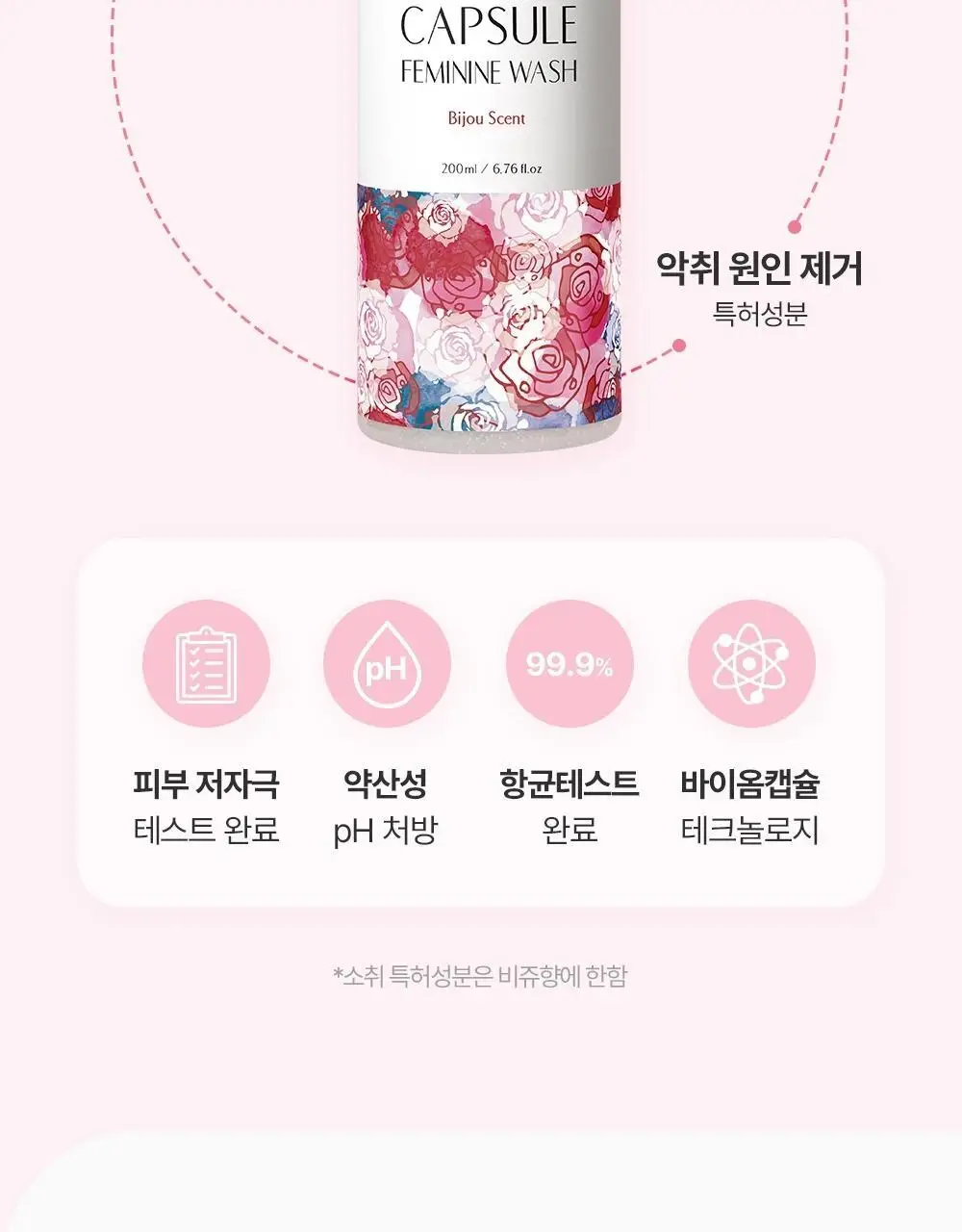 포엘리에 유산균 여성청결제 오드비쥬향 200ml 상세페이지 7
