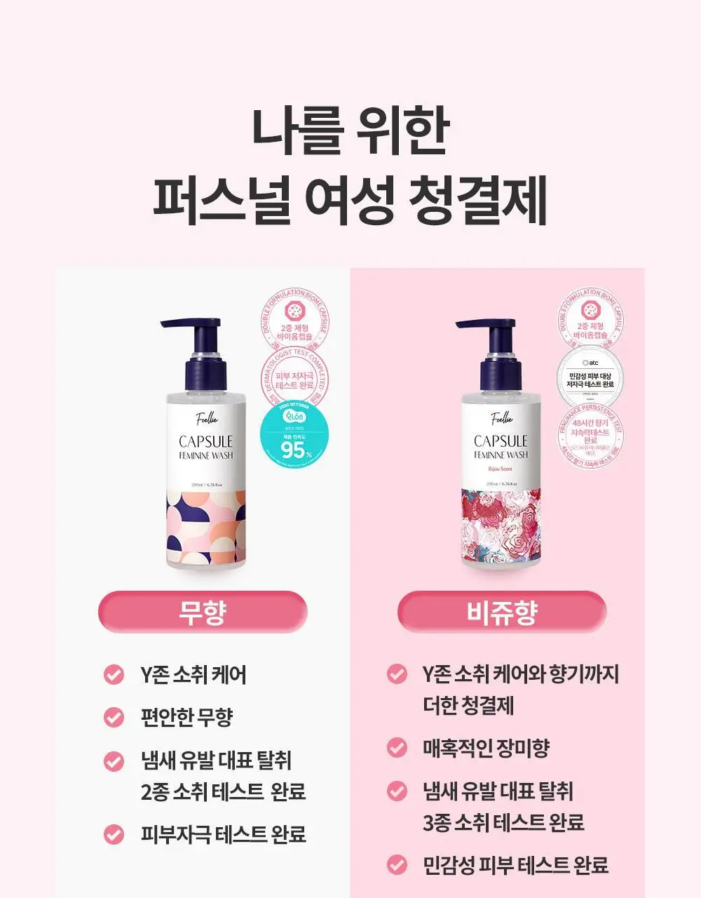 포엘리에 유산균캡슐 Y존케어 여성청결제 2종 200ml 상세페이지 27