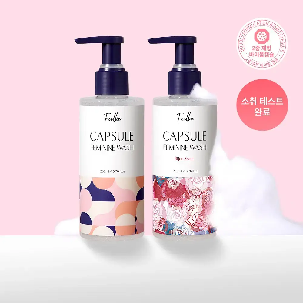 포엘리에 유산균캡슐 Y존케어 여성청결제 2종 200ml