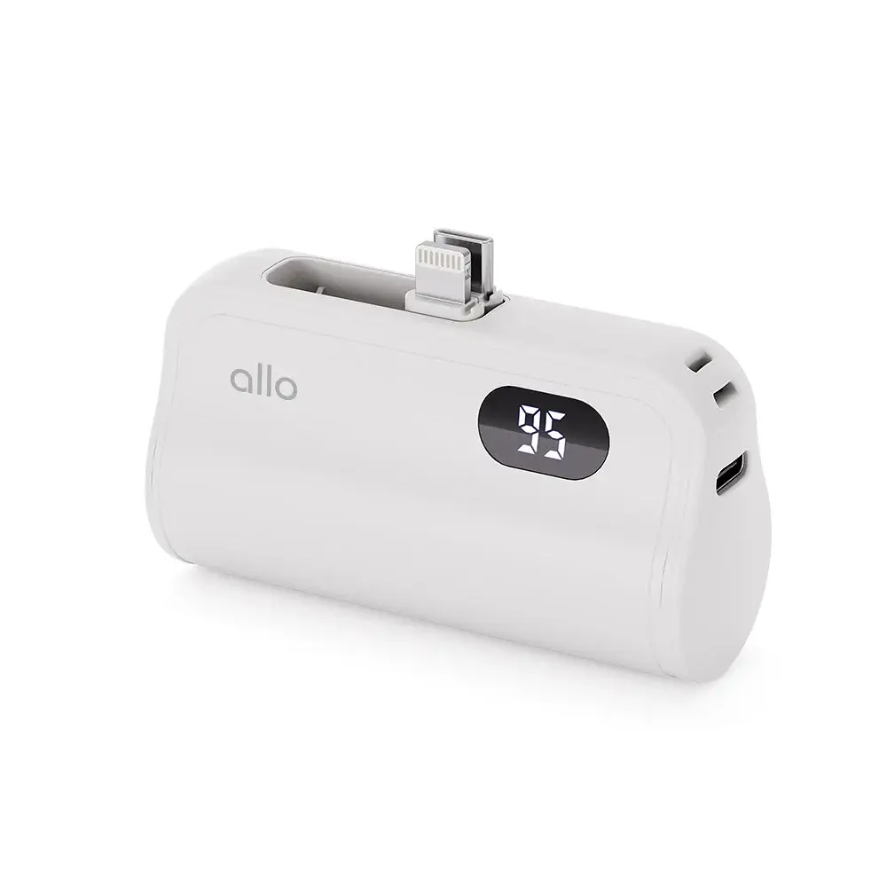 알로코리아 10W 듀얼 충전 도킹형 미니 보조배터리 5,000mAh
