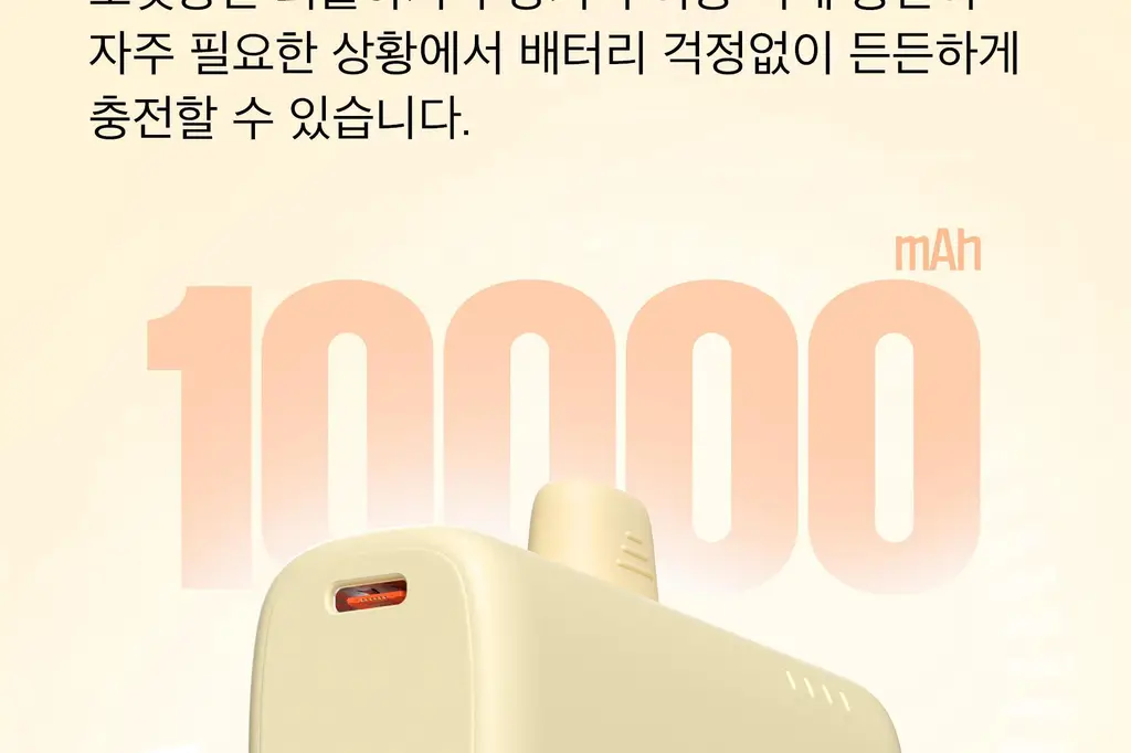 BNS) 도킹형 보조배터리 10000mAh 2종 중 택1 상세페이지 31