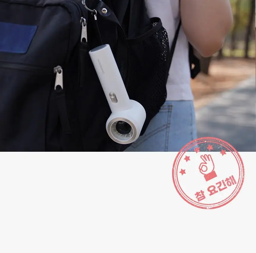 단순생활 슬라이딩 백풍기 휴대용 100단 손 선풍기 상세페이지 22