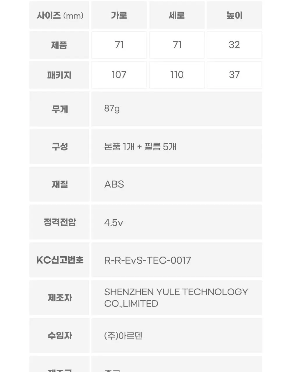 텐바이텐 산리오캐릭터즈 미니빔 상세페이지 34