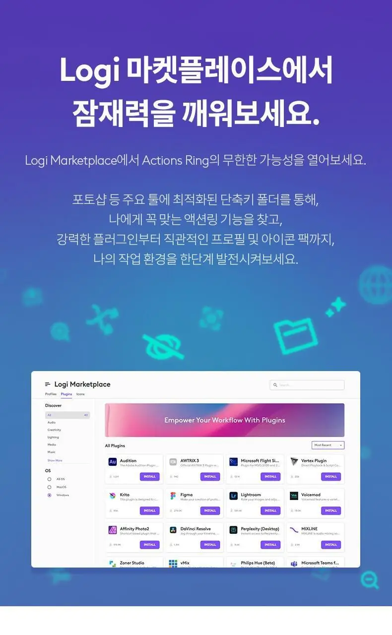 로지텍 국내 정품 블루투스 마우스 MX Master 4 For Mac 상세페이지 7