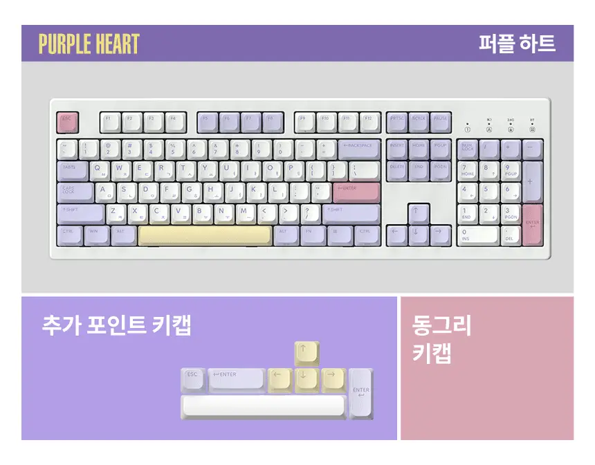 한성컴퓨터 TFG Cloud CF 3모드 듀얼가스켓 저소음 기계식키보드 (코튼캔디) 상세페이지 9
