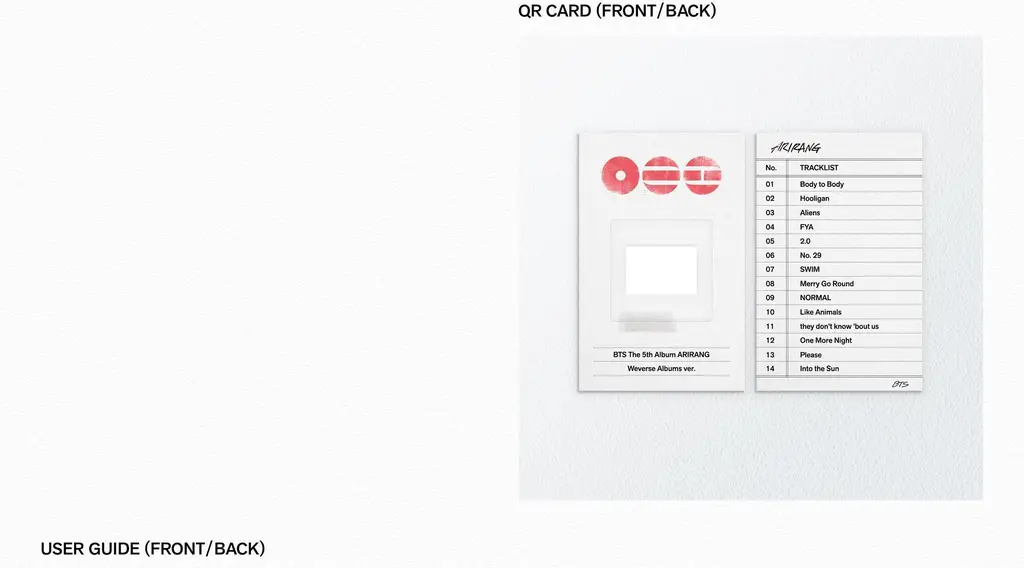 방탄소년단 (BTS) ARIRANG (Weverse Albums ver.) 상세페이지 6