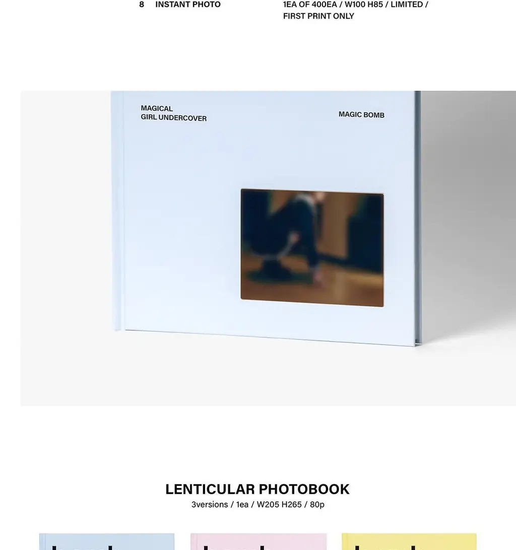 아일릿(ILLIT) 3rd Mini Album bomb (3종 SET) 상세페이지 3