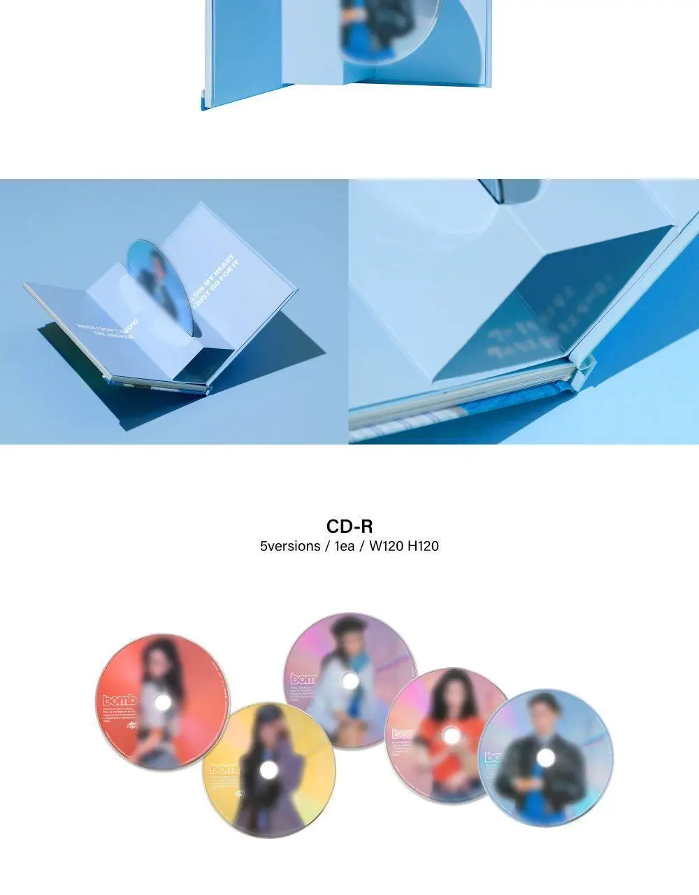 아일릿(ILLIT) 3rd Mini Album bomb (GLLIT ver.) (5종 SET) 상세페이지 4