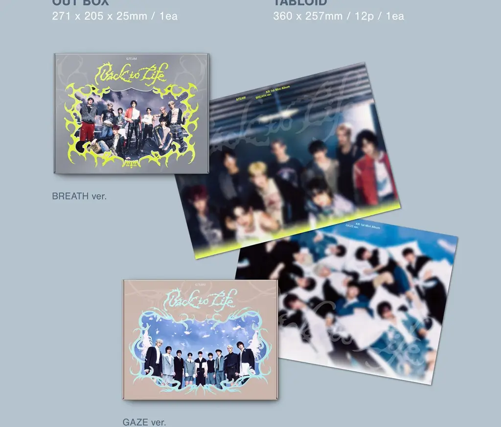 앤팀 KR 1st Mini Album Back to Life 상세페이지 2