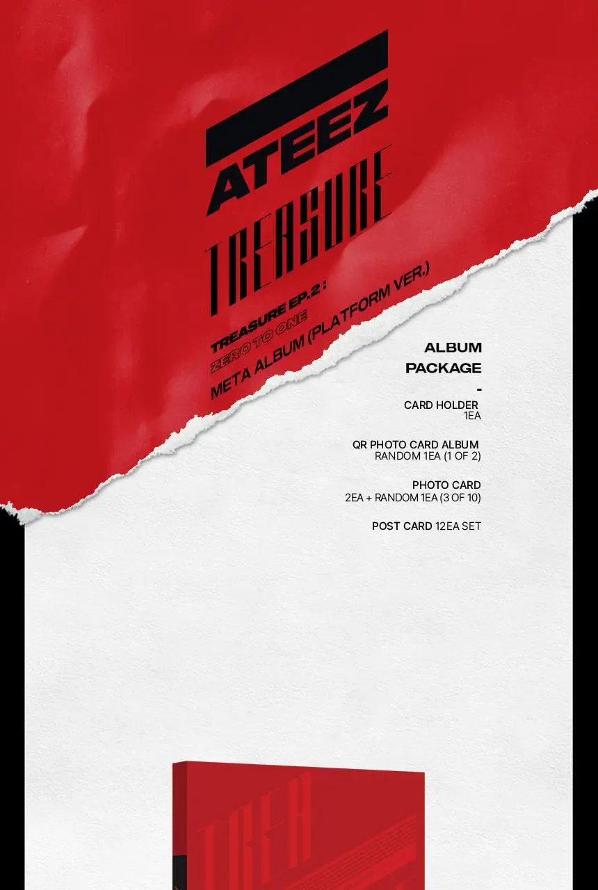 에이티즈(ATEEZ) TREASURE EP.2 : Zero To One (PLATFORM ver.) 상세페이지 2