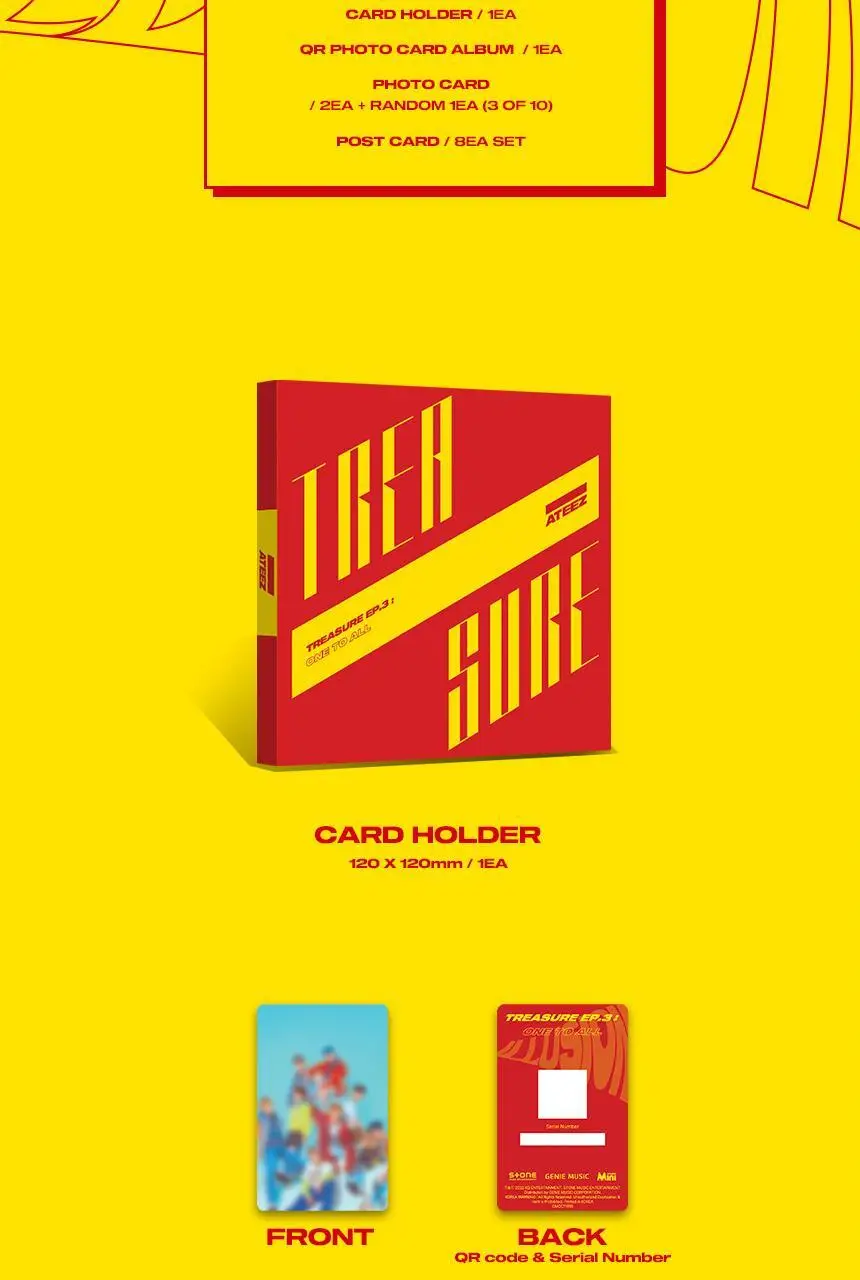 에이티즈(ATEEZ) TREASURE EP.3 : One To All (PLATFORM ver.) 상세페이지 3