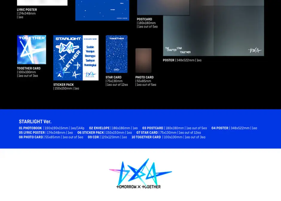 TOMORROW X TOGETHER 별의 장: TOGETHER 상세페이지 9