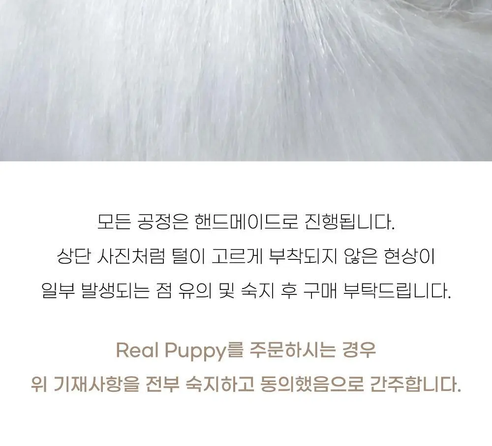 코지모지 리얼 퍼피 강아지 인형 Real Puppy 3종 택1 상세페이지 43