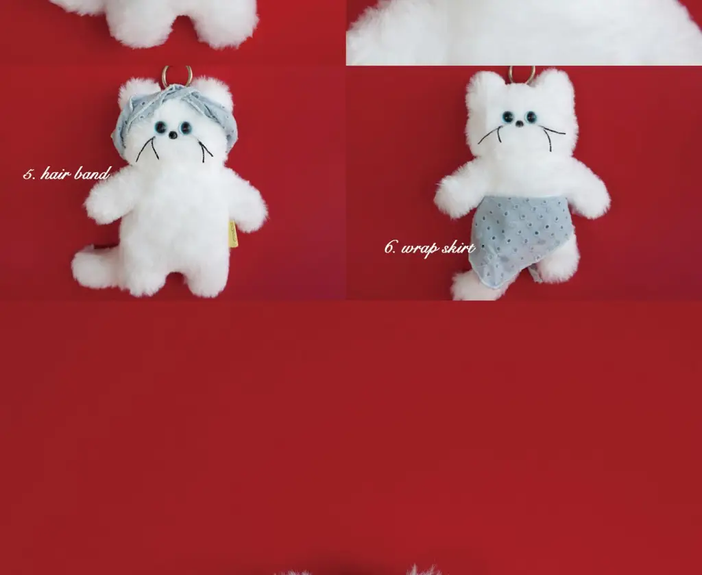 코지모지 키링 액세서리 블루 스카프 상세페이지 7