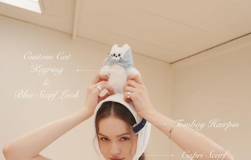 코지모지 키링 액세서리 블루 스카프 상세페이지 28