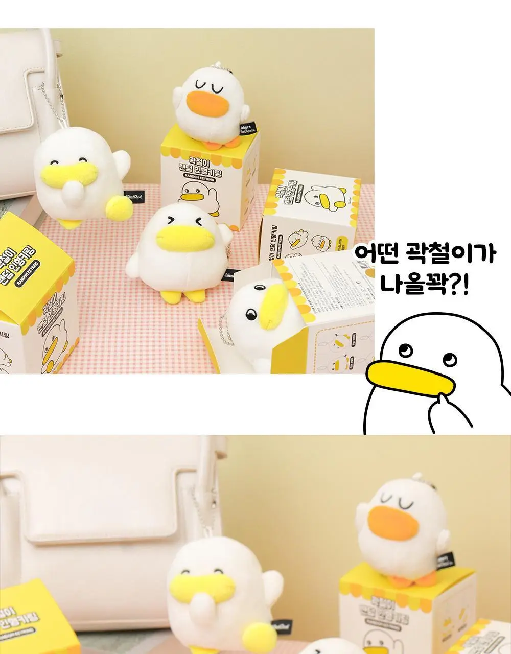 콜리 곽철이 랜덤 인형 키링 상세페이지 4