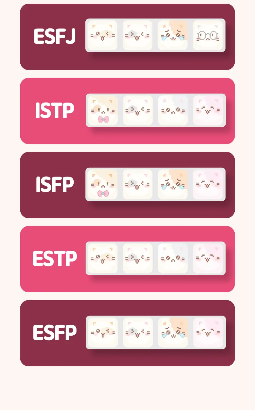 SPM MBTI 고양이 키캡 키링 16종 상세페이지 17
