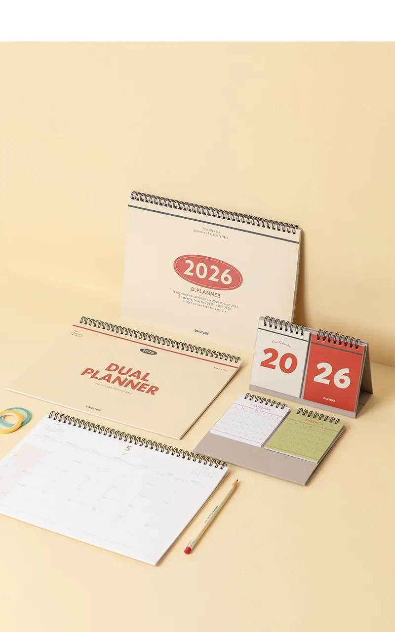 데일리라이크 2026 듀얼 데스크 캘린더 상세페이지 8