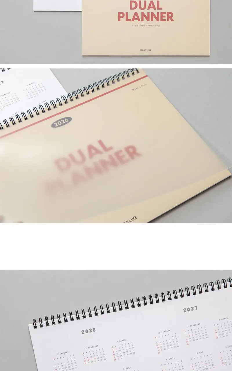 데일리라이크 2026 듀얼 데스크 플래너 상세페이지 6