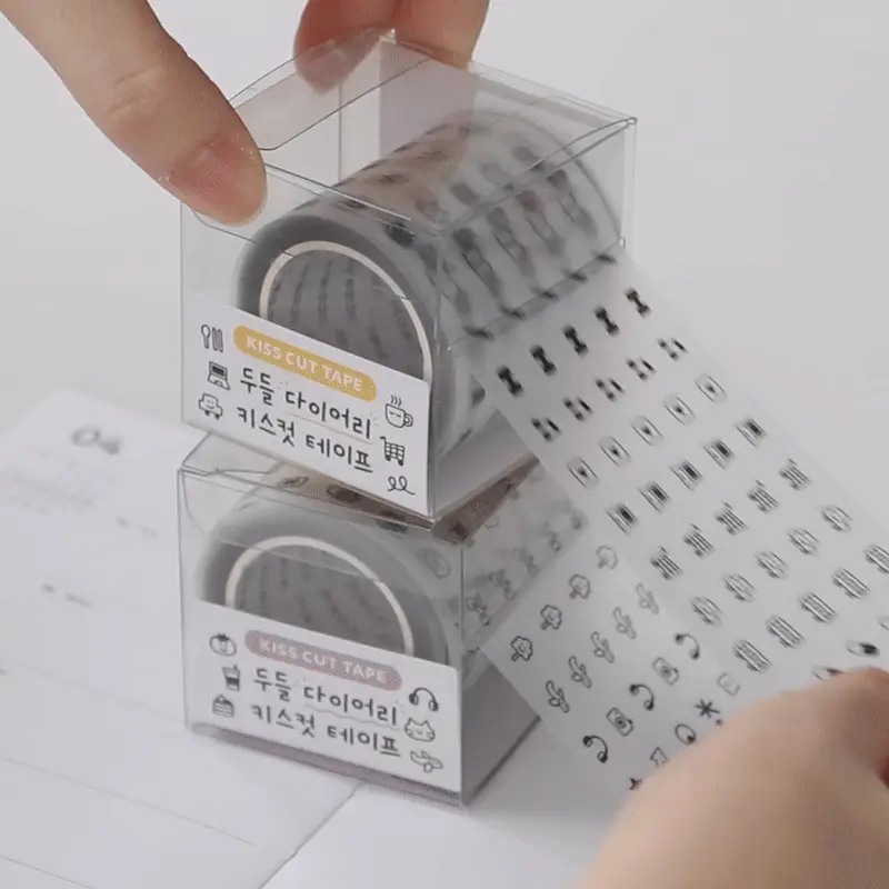 두들 다이어리 키스컷 테이프 스티커 상세페이지 4