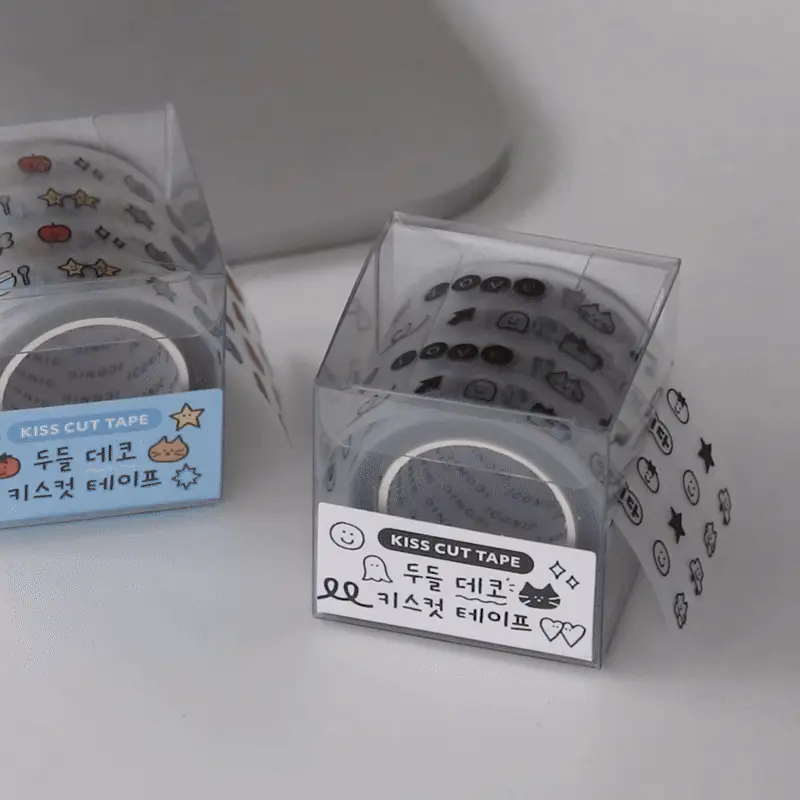 두들 데코 키스컷 테이프 스티커 상세페이지 4