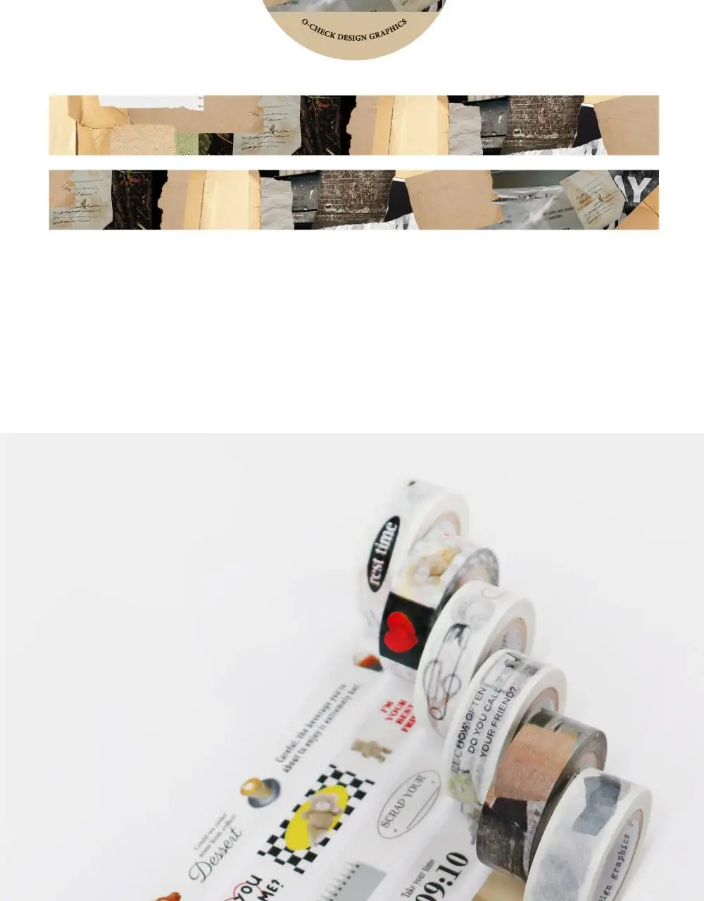 오첵 마스킹테이프 14종 (기능성, 자연풍경, 요일 다꾸 마테) 상세페이지 26