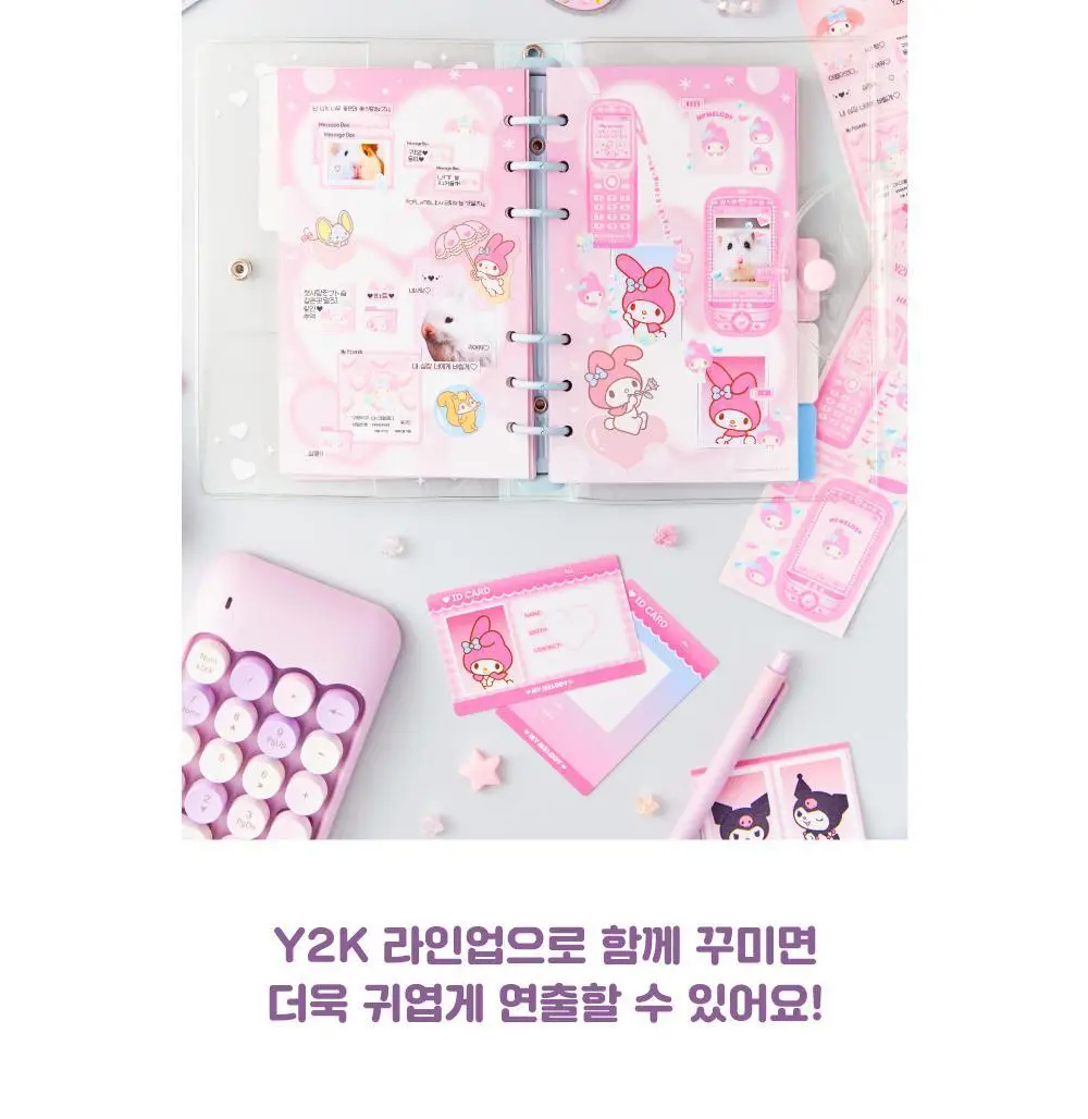 텐바이텐 산리오 Y2K 윈도우스티커 (마이멜로디/쿠로미/시나모롤/포차코) 상세페이지 6