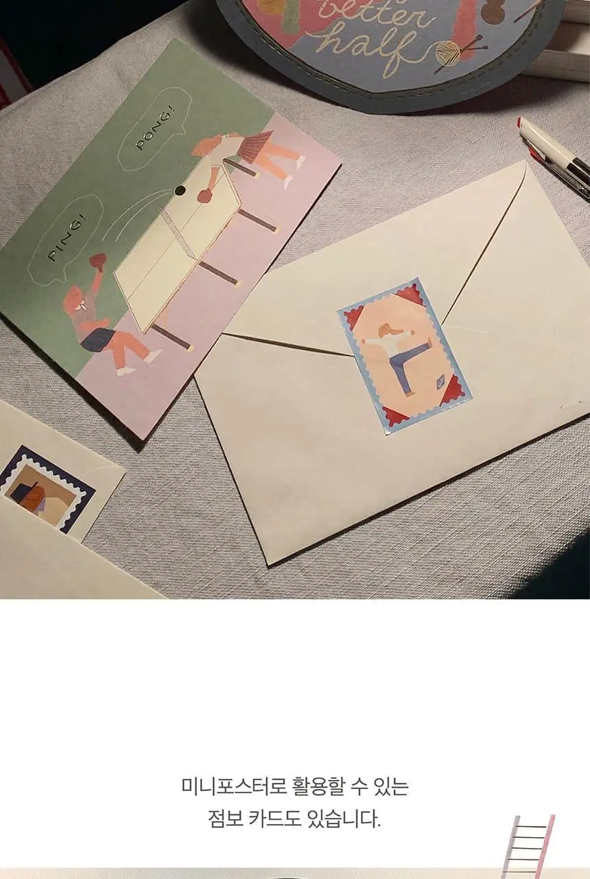 소소문구 소작5 해피하비 레귤러 카드(탁구) 상세페이지 11
