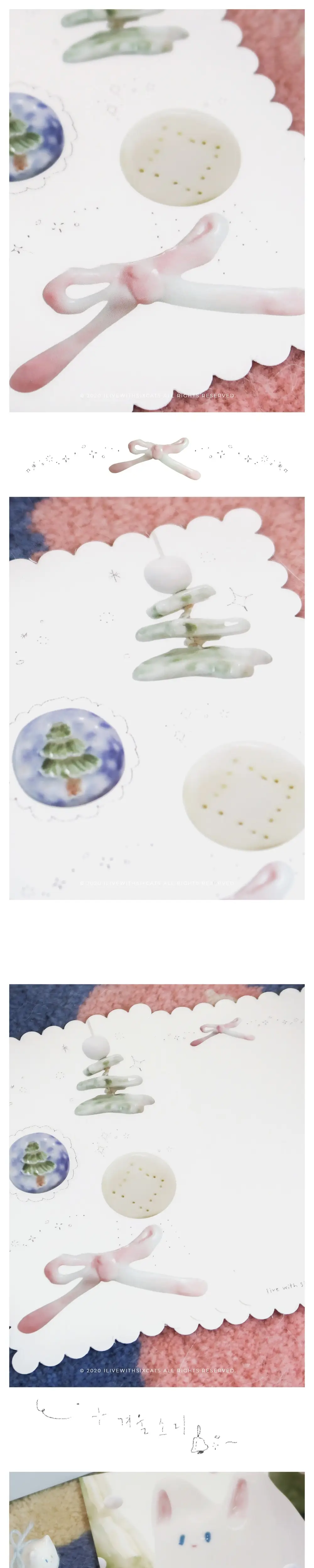 아이 리브 위드 식스 캣츠 엽서 두번째 4종 택1 상세페이지 4
