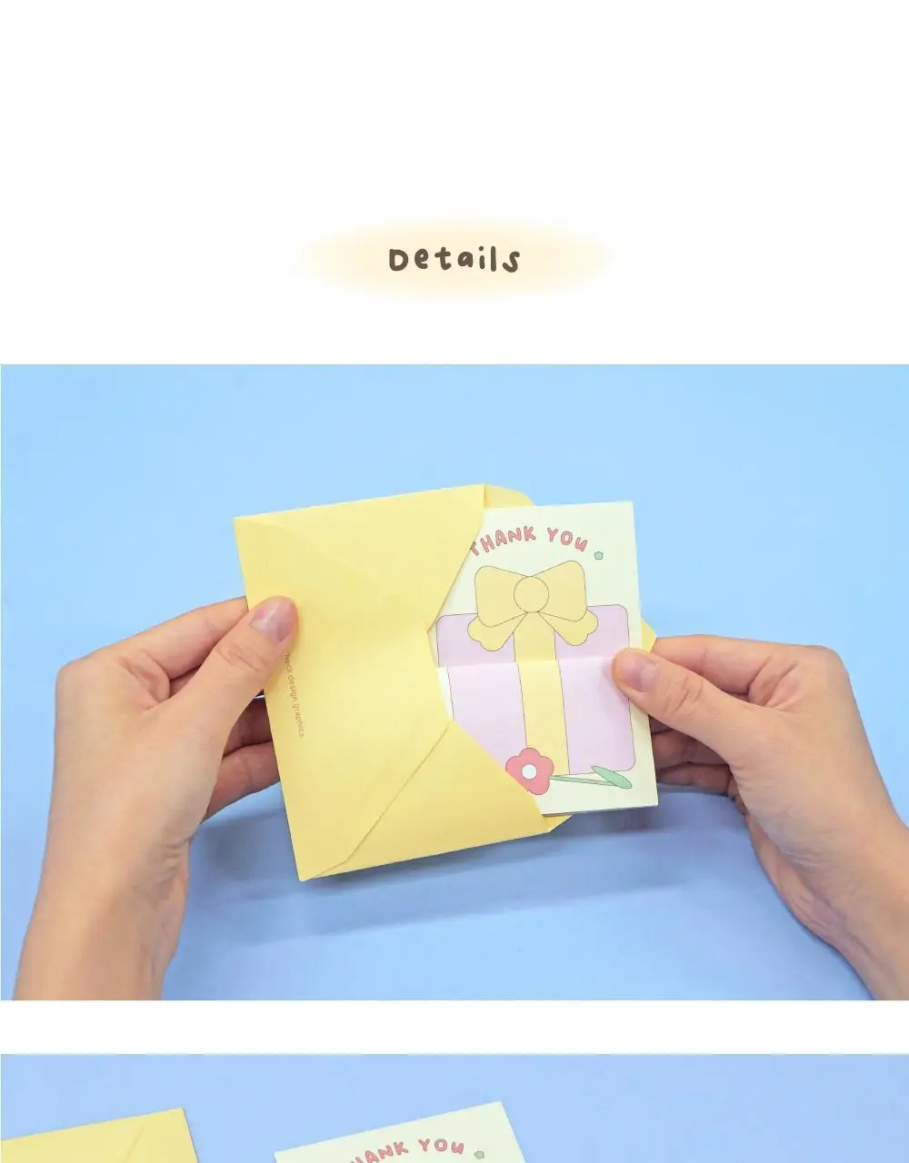 오첵 롱롱 메세지 카드 미니 편지지 세트 상세페이지 10